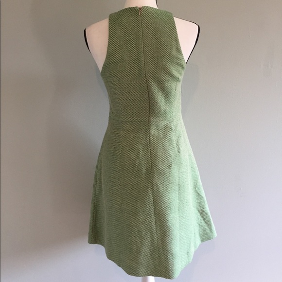 SOLD Banana Republic Green Racerback Dress Size 2 - Picture 4 of 8